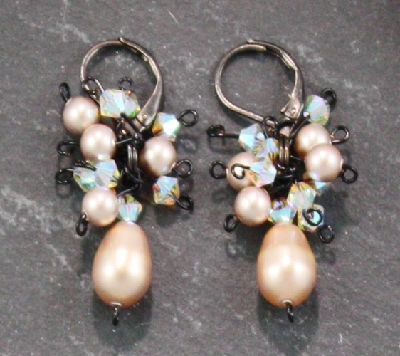 Marilyn Powder Almond Earrings